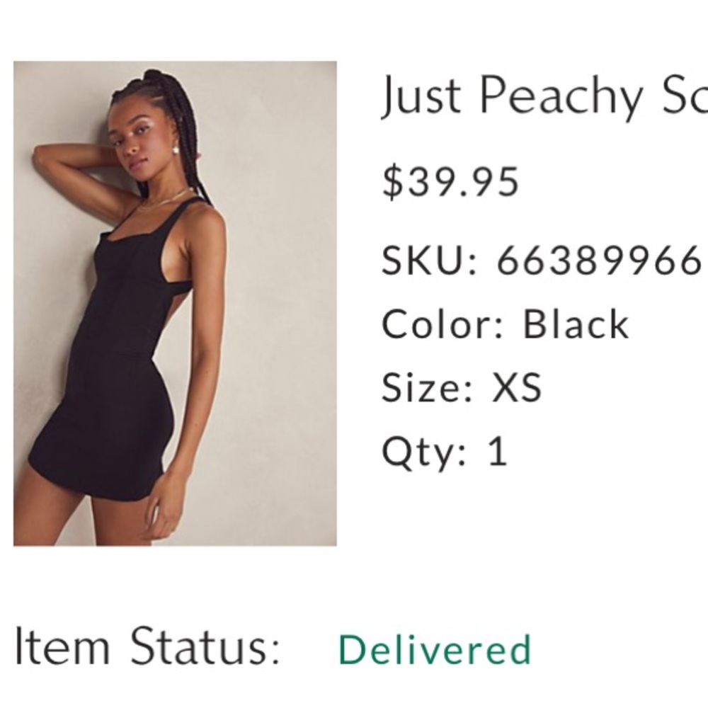 Black Sleeveless Simple Bodycon Dress